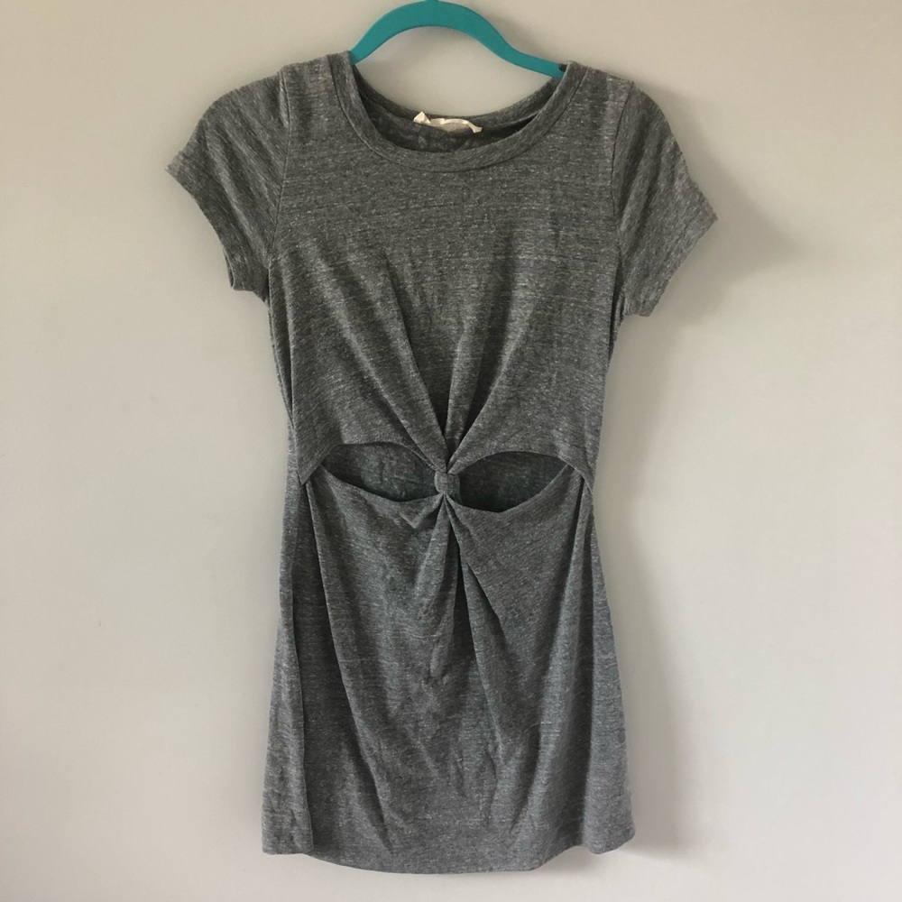 Tshirts cut out dress
